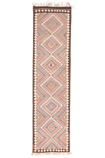 3x12 ft - Flatweave Vintage Runner Rug - Thumbnail