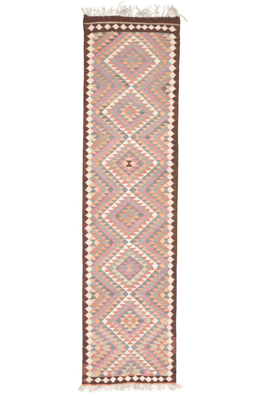 3x12 ft - Flatweave Vintage Runner Rug