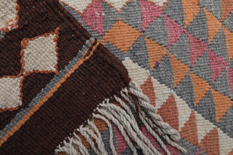 3x12 ft - Flatweave Vintage Runner Rug