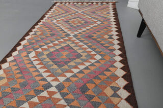 3x12 ft - Flatweave Vintage Runner Rug - Thumbnail