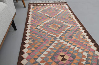 3x12 ft - Flatweave Vintage Runner Rug - Thumbnail