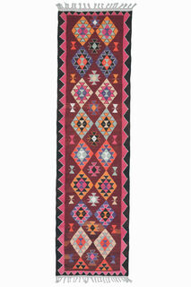 Flatweave Vintage Runner Rug - Thumbnail