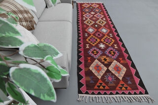 Flatweave Vintage Runner Rug - Thumbnail