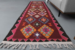 Flatweave Vintage Runner Rug - Thumbnail