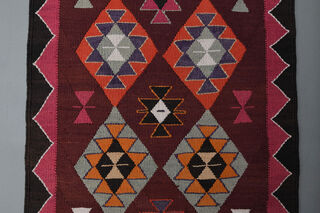 Flatweave Vintage Runner Rug - Thumbnail