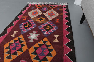 Flatweave Vintage Runner Rug - Thumbnail