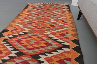 Flatweave Vintage Runner Rug - Thumbnail