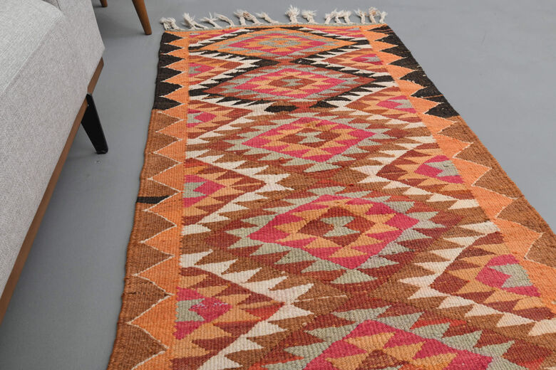 Flatweave Vintage Runner Rug