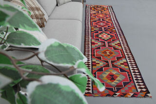 Flatweave Vintage Runner Rug - Thumbnail