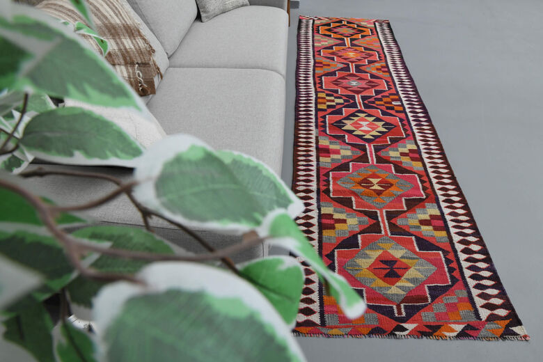 Flatweave Vintage Runner Rug