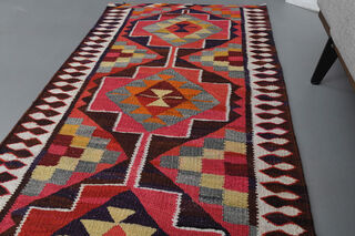 Flatweave Vintage Runner Rug - Thumbnail