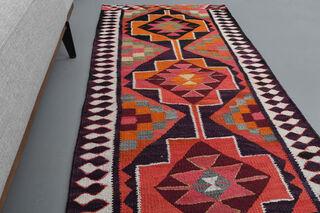 Flatweave Vintage Runner Rug - Thumbnail