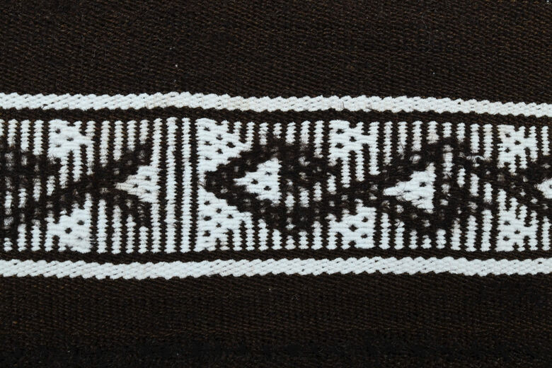 Vintage Black Small Rug