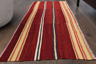 Vintage Turkish Runner Rug - Thumbnail