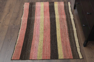 Vintage Handmade Small Rug - Thumbnail