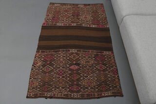 Vintage Turkish Kilim Rug - Thumbnail