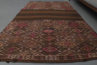 Vintage Turkish Kilim Rug - Thumbnail