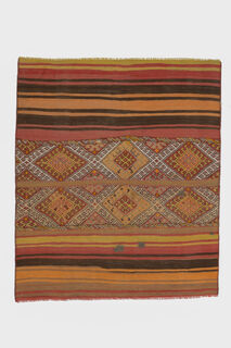 Vintage Small Kilim Rug - Thumbnail