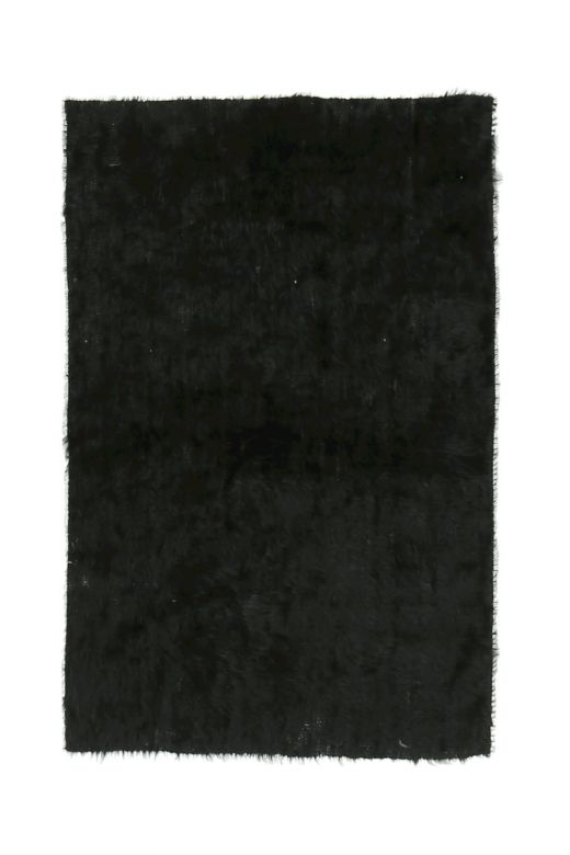 Vintage Black Flatweave Small Rug