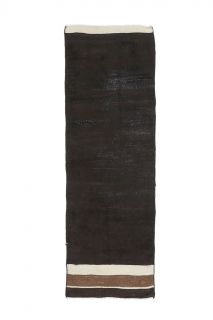 Vintage Brown Runner Rug - Thumbnail