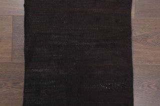 Vintage Brown Runner Rug - Thumbnail