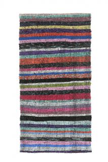 Colorful Vintage Kilim Runner - Thumbnail