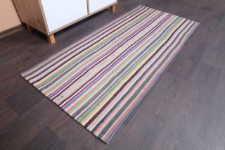 Vintage Small Runner Rug - Thumbnail