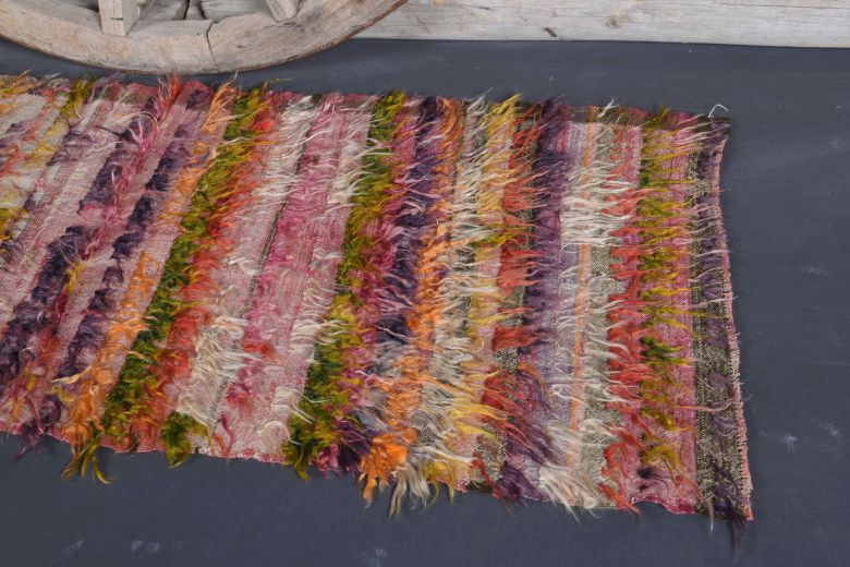 Colorful Vintage Small Rug