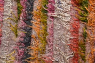 Colorful Vintage Small Rug - Thumbnail