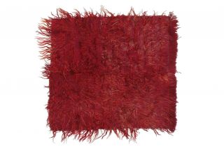 Red Vintage Small Rug - Thumbnail