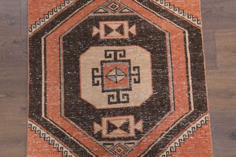 Vintage Small Red Rug