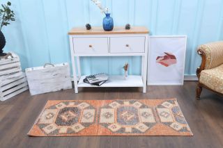 Vintage Small Rug - Thumbnail