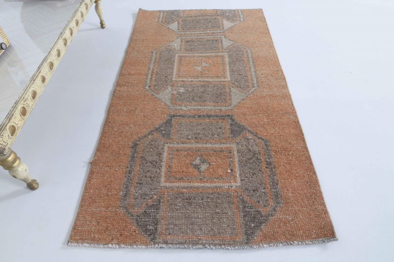 Faded Red Vintage Small Rug