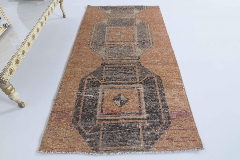 Faded Red Vintage Small Rug