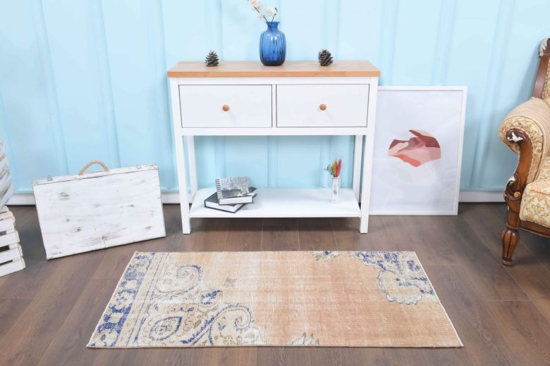 Vintage Small Anatolian Rug