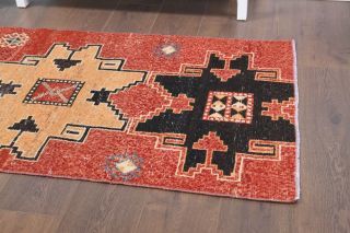 Vintage Turkish Red Rug - Thumbnail