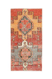 Oushak Vintage Red Rug - Thumbnail