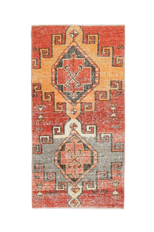 Oushak Vintage Red Rug