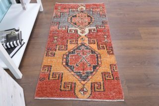 Oushak Vintage Red Rug - Thumbnail