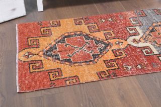 Oushak Vintage Red Rug - Thumbnail