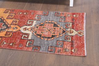 Oushak Vintage Red Rug - Thumbnail