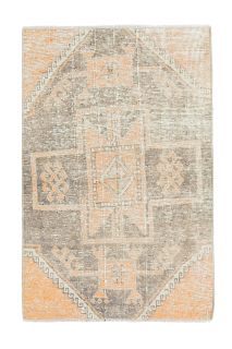 Vintage Anatolian Door Mat - Thumbnail