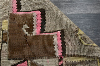 Brown Vintage Small Rug - Thumbnail