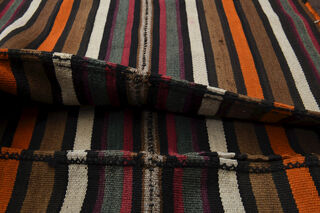 Vintage Bath Mat - Striped Kilim - Thumbnail