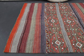 Vintage Turkish Kilim Rug 3x5 - Thumbnail