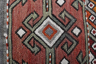 Vintage Turkish Kilim Rug 3x5 - Thumbnail