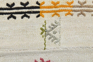 White Royal Kilim Runner - Thumbnail