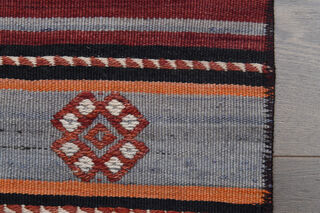 Vintage Flatweave Small Rug - Thumbnail