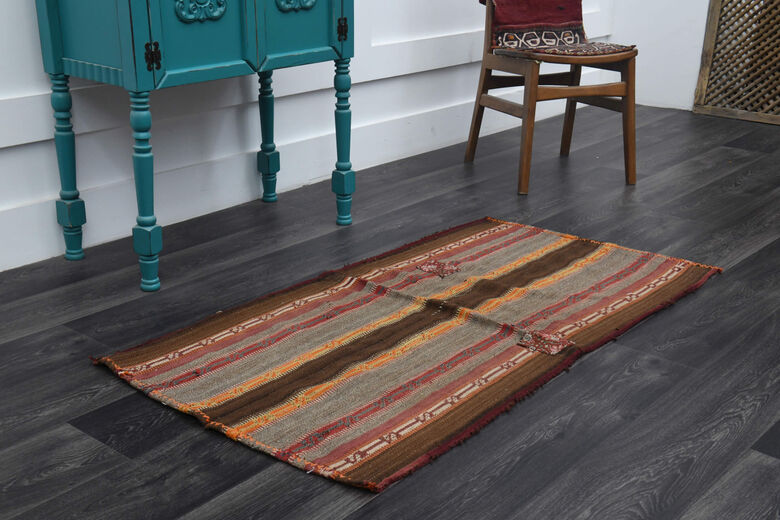 Flatweave Carpet - Small-Sized Area Rug