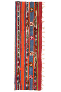 Navajo Ethnic Vintage Runner Rug - Thumbnail